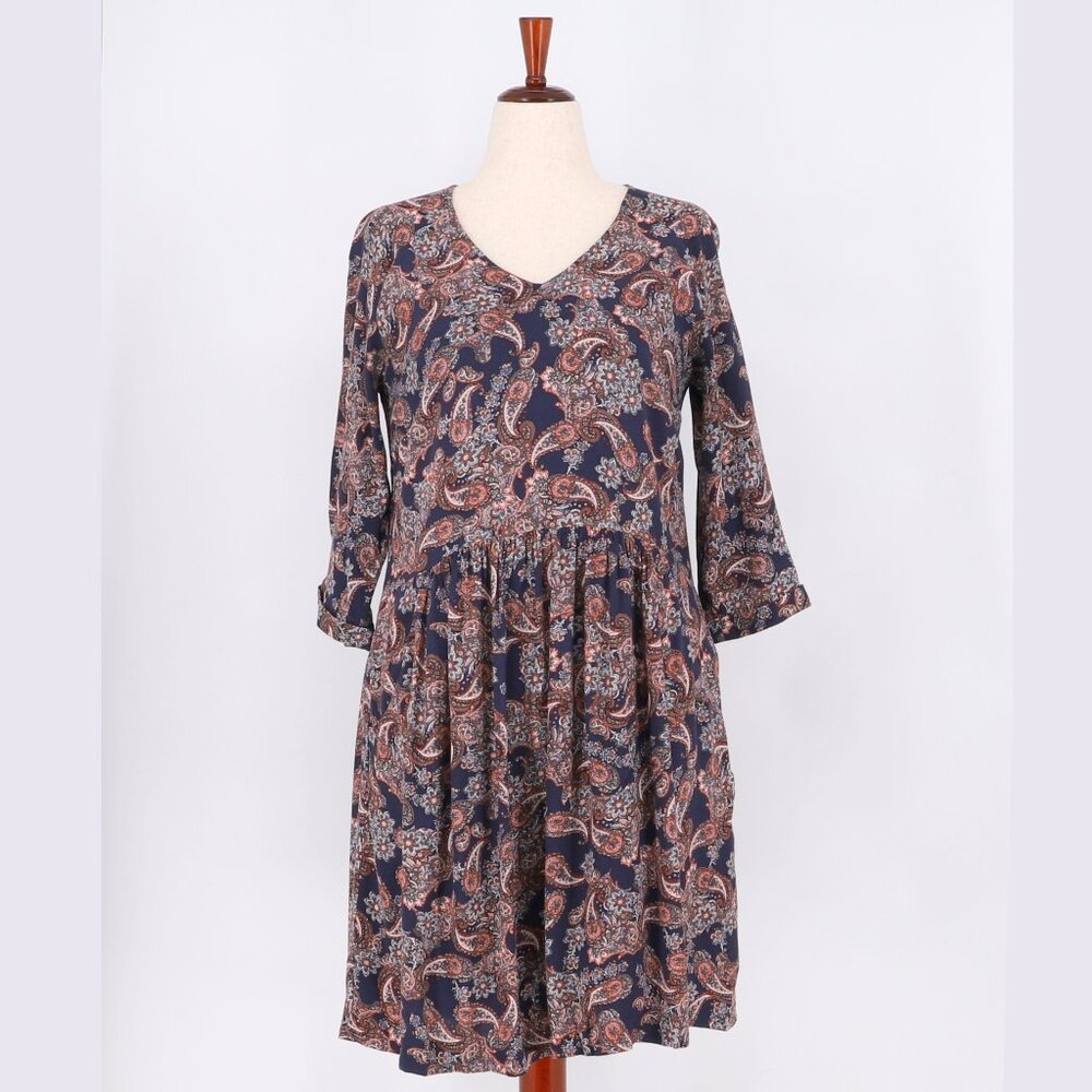 GARNET HILL Bohemian Pocket Detail Dress Size 10